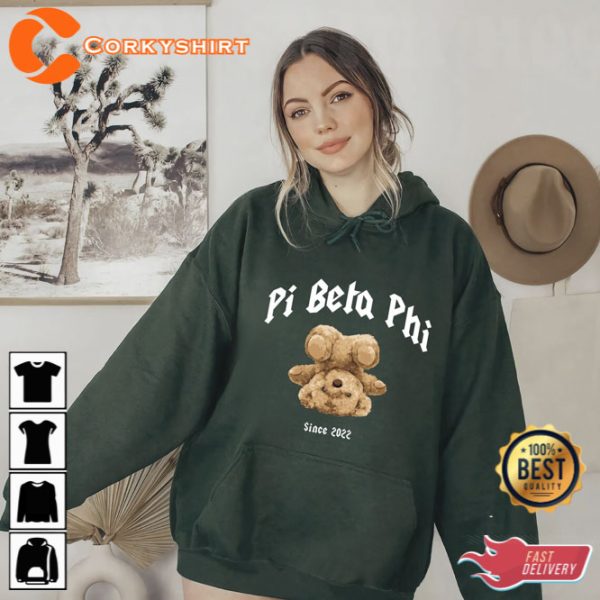 Pi Beta Phi Custom Aesthetic Sorority Sweatshirt