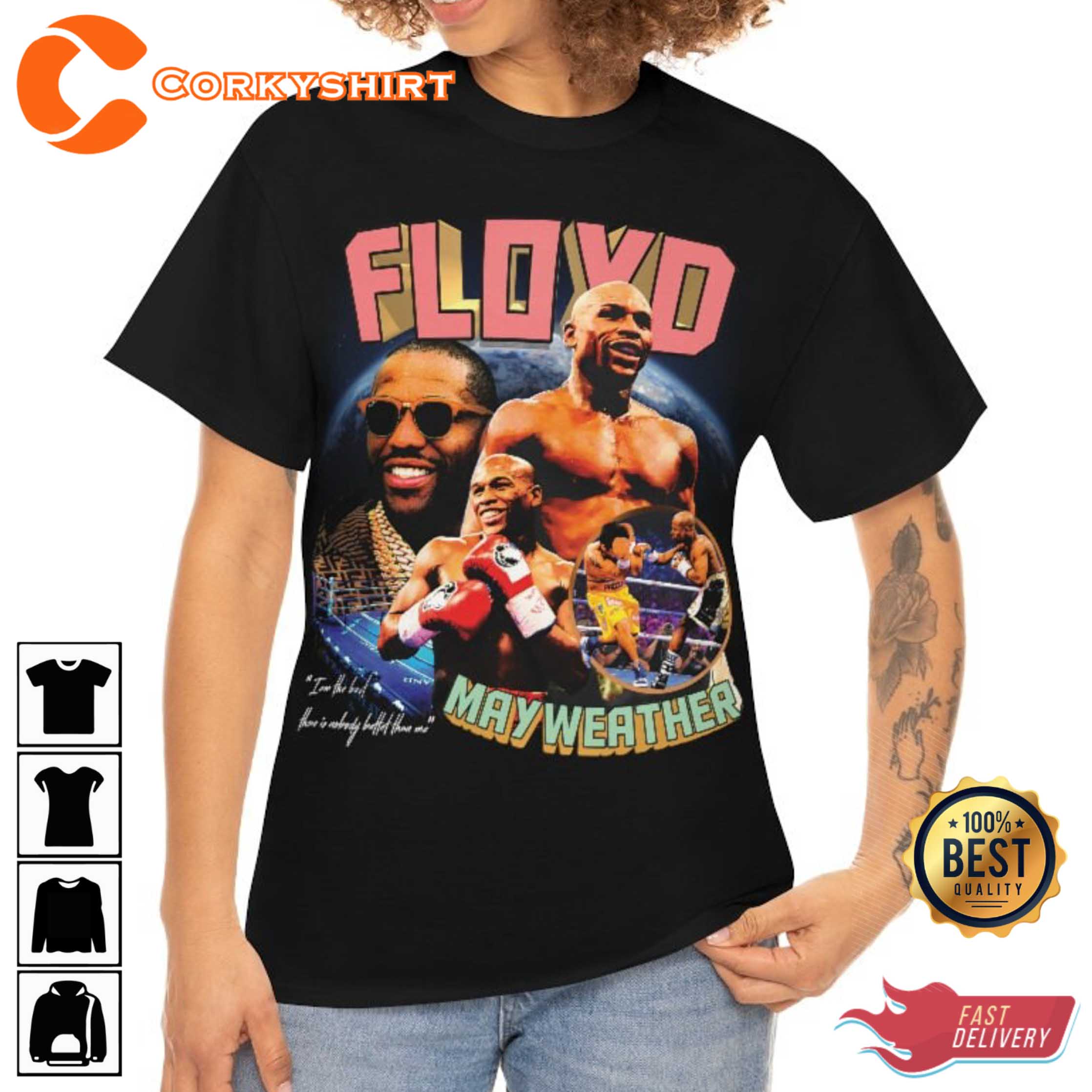 Pretty Boy Floyd Mayweather Boxing Unisex Gift for Boxers T-Shirt