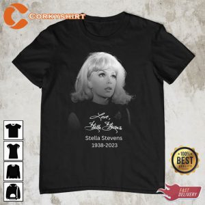 RIP Stella Stevens Signature 1938 - 2023 T-shirt2 (1)