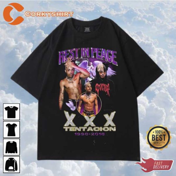 Rapper Hip Hop Bootleg 90s XXXTentacion T-Shirt