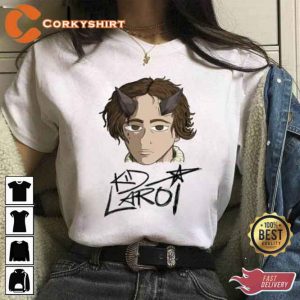 Rapper Horns The Kid Laroi T-Shirt (4)