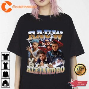 Rauw Alejandro Vintage 90s Rauw Alejandro Bootleg Retro Shirt