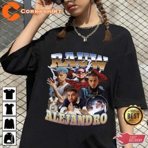 Rauw Alejandro Vintage 90s Rauw Alejandro Bootleg Retro Shirt