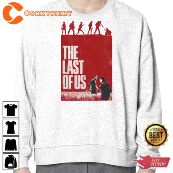 Red Art The Last Of Us Series 2023 Shirt