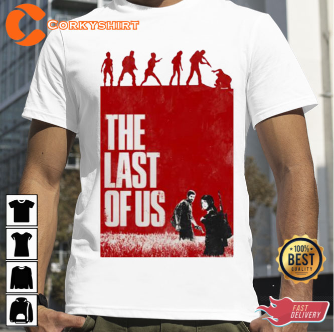 Red Art The Last Of Us Series 2023 Shirt