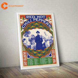 Red Hot Chili Peppers Tour 2023 Poster