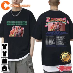 Red Hot Chili Peppers World Tour 2023 Shirt Red Hot Chili Peppers Band Tee