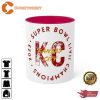 Red KC Kansas City Super Bowl Champion LIVII 57 Mug