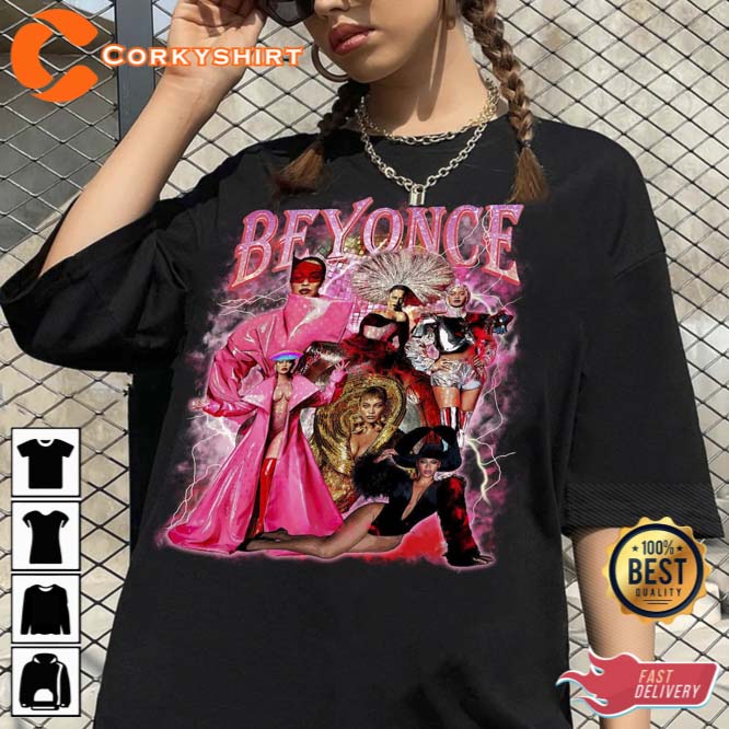 Beyonce 90s Vintage Collage Hawaii Shirt For Men And Women - Freedomdesign