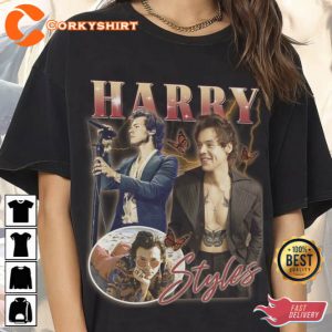 Retro Harry Styles Vintage 90s Bootleg Classic Graphic T-Shirt