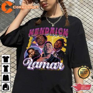 Retro Kendrick Lamar Shirt Vintage Kendrick Lamar 90s Graphic Shirt