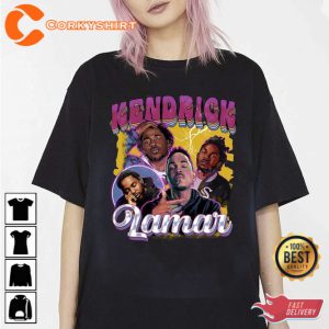 Retro Kendrick Lamar Shirt Vintage Kendrick Lamar 90s Graphic Shirt