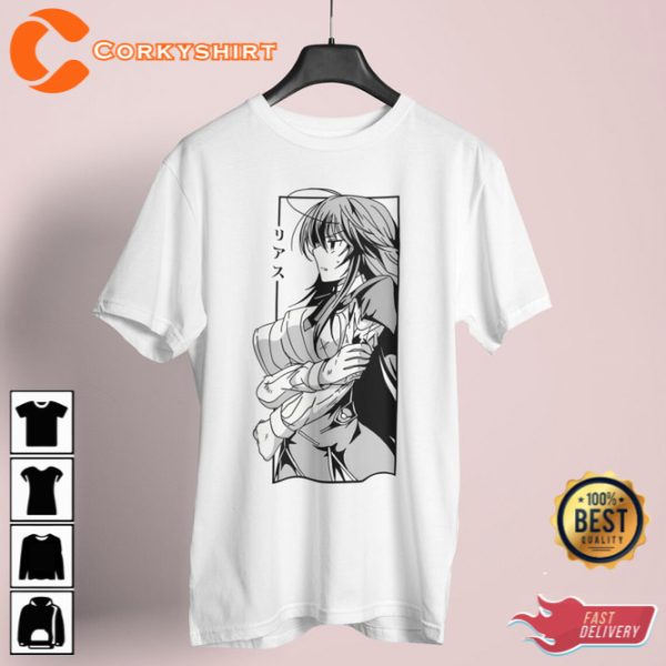 Rias DxD Anime T-Shirt Waifu Tee