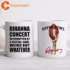 Rihanna Concert Super Bowl Football Coffe Mug