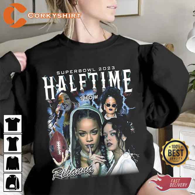 Rihanna Super Bowl 2023 Half Time Shirt - Corkyshirt