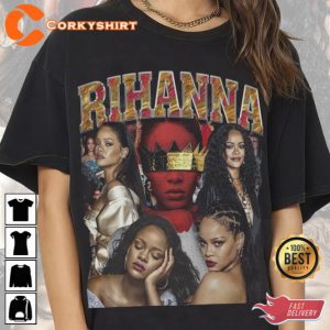 Rihanna Vintage 90s Style Unisex Shirt