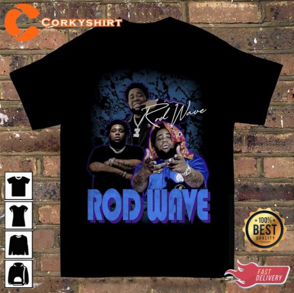 Rod Wave By Your Side Short Sleeve  Shirt