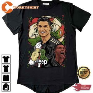 Ronaldo Portugal Vintage 90s Unisex T-shirt