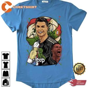 Ronaldo Portugal Vintage 90s Unisex T-shirt07