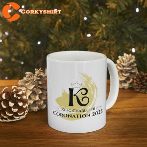 Royal Toast King Charles III Coronation Gold Mug