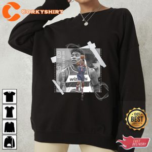 Rui Hachimura Basketball Paper Poster Wizards 3 T-Shirt (2)