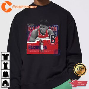 Rui Hachimura Basketball Paper Poster Wizards T-Shirt