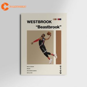 Russell Westbrook Beastbrook Poster