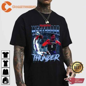 Russell Westbrook Thunder Basketball Shirt (5)