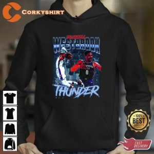 Russell Westbrook Thunder Basketball Shirt (9)