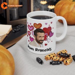 Ryan Reynolds Ceramic Coffee Cups Funny Gift for Girl Friend Mug (1)