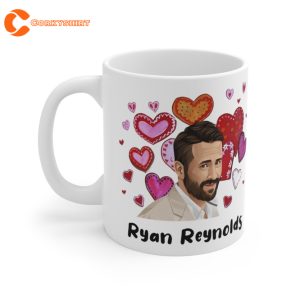 Ryan Reynolds Ceramic Coffee Cups Funny Gift for Girl Friend Mug (2)