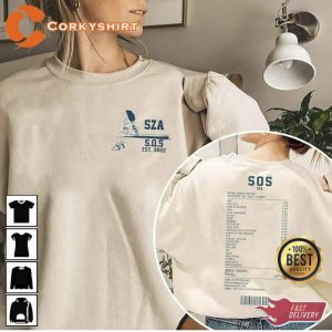 SZA SOS Album Cover T-shirt