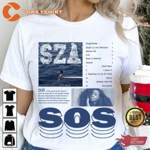 SZA SOS New Album Music Shirt1