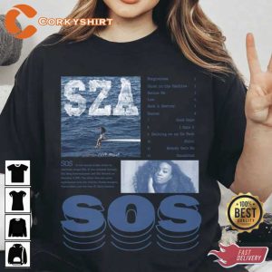 SZA SOS New Album Music Shirt2