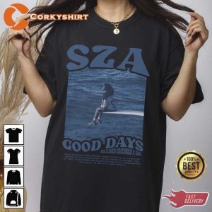 SZA SOS Tour 2023 Good Day T-shirt2