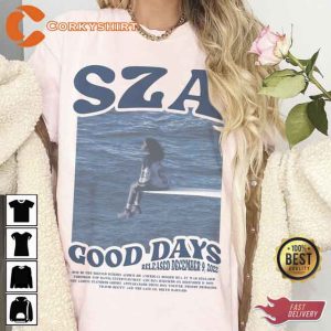 SZA SOS Tour 2023 Good Day T-shirt5
