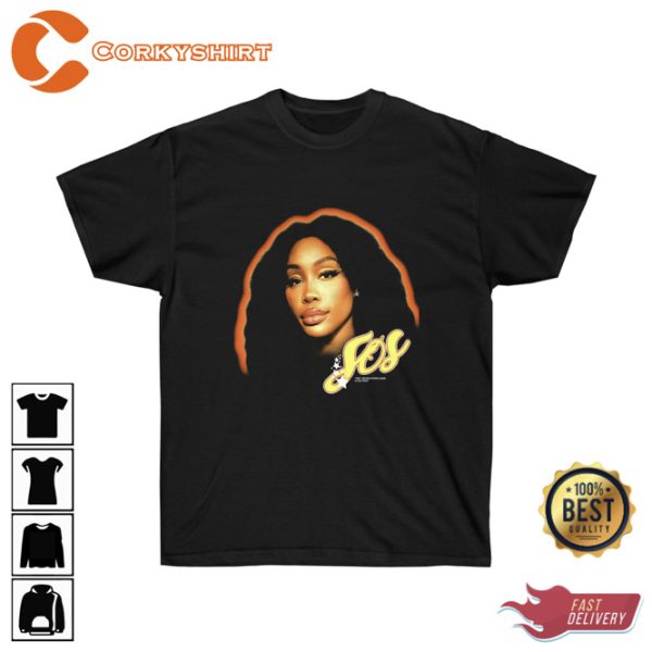 SZA SOS Vintage RnB Style T-shirt