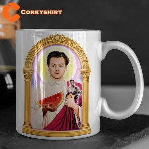 Saint Harry Styles Gift for Harry Styles Fans Ceramic Coffee Mug