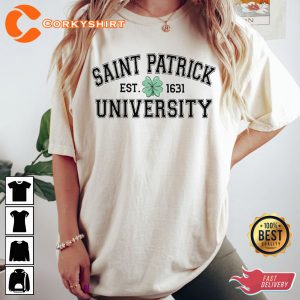 Saint Patrick University Est 1631 Lucky Shirt