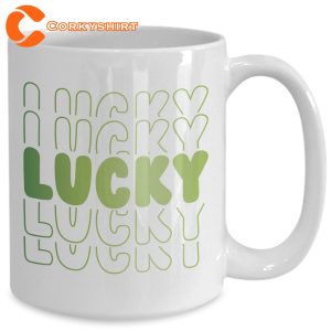 Saint Patricks Day Lucky Coffee Mug