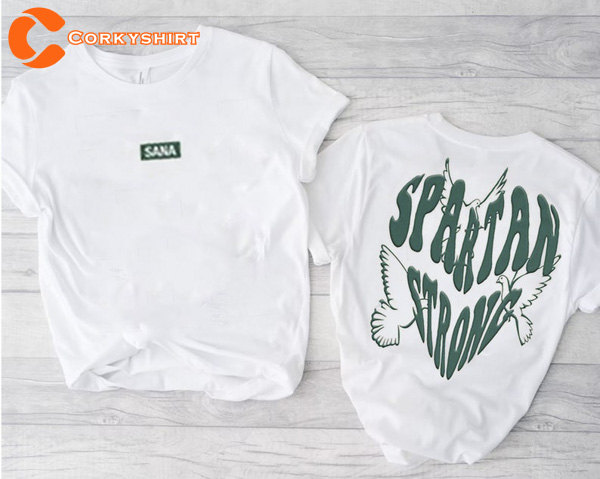 Sana Detroit vs Spartan Strong MSU Shirt (3)