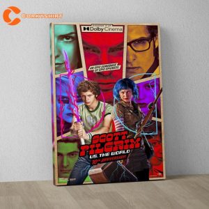 Scott Pilgrim vs The World Poster Canvas Home Decor 3