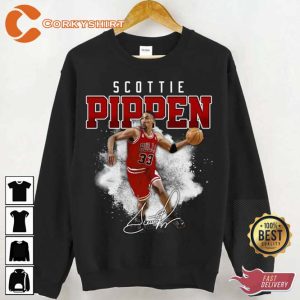 Scottie Pippen Basketball Legend Chicago Unisex Sweatshirt