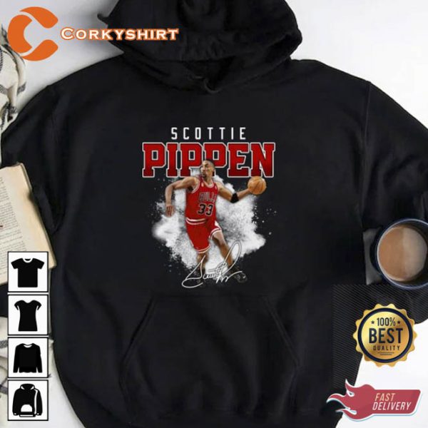 Scottie Pippen Basketball Legend Chicago Unisex Sweatshirt