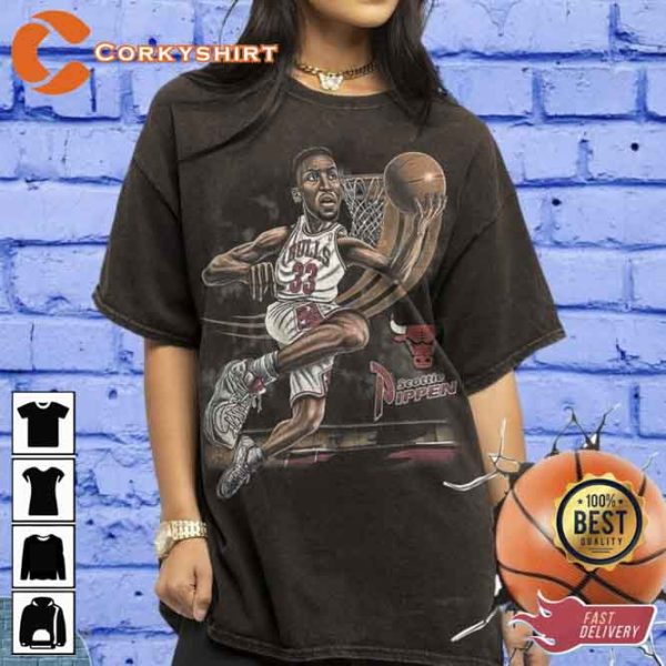 Scottie Pippen Basketball Superstar Unisex T-shirt