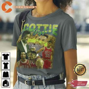 Scottie Pippen Basketball Vintage Unisex Shirt