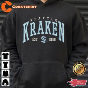 Seattle Kraken Est 2018 Retro Hockey Unisex Shirt