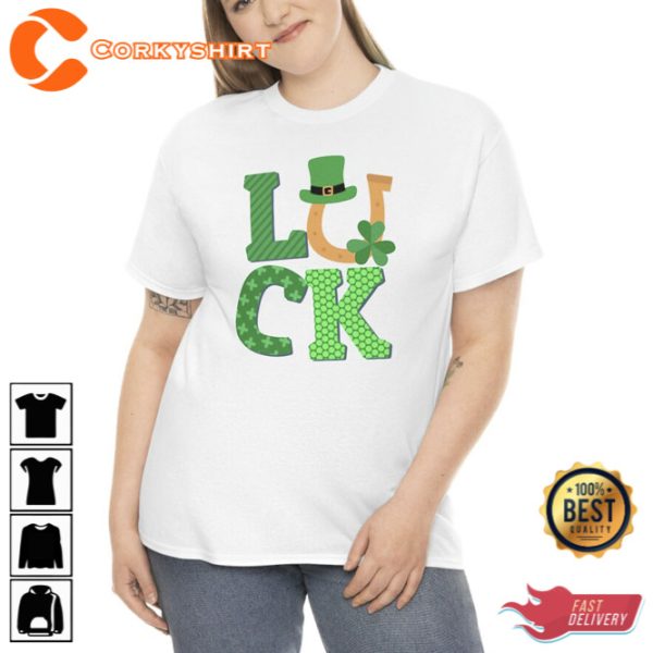 Shamrock Luck St Patricks Day T-Shirt