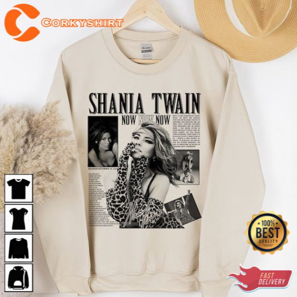 Shania Twain Tour 2023 Queen Of Me Tour Shirt
