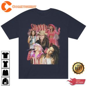 Shania Twain Vintage Bootleg Rap 90s Style Vintage Lets Go Girls Country Music Shirt